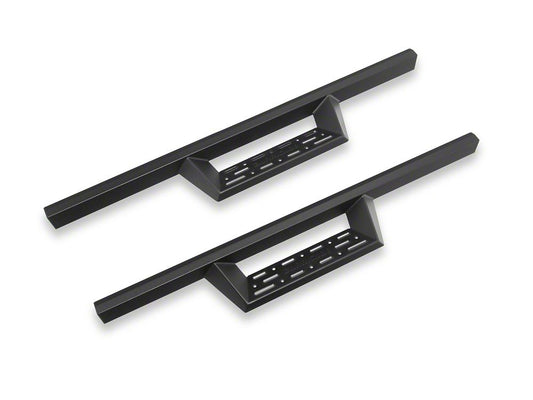Barricade Canyon Drop Steps; Textured Black (07-18 Jeep Wrangler JK 2-Door)
