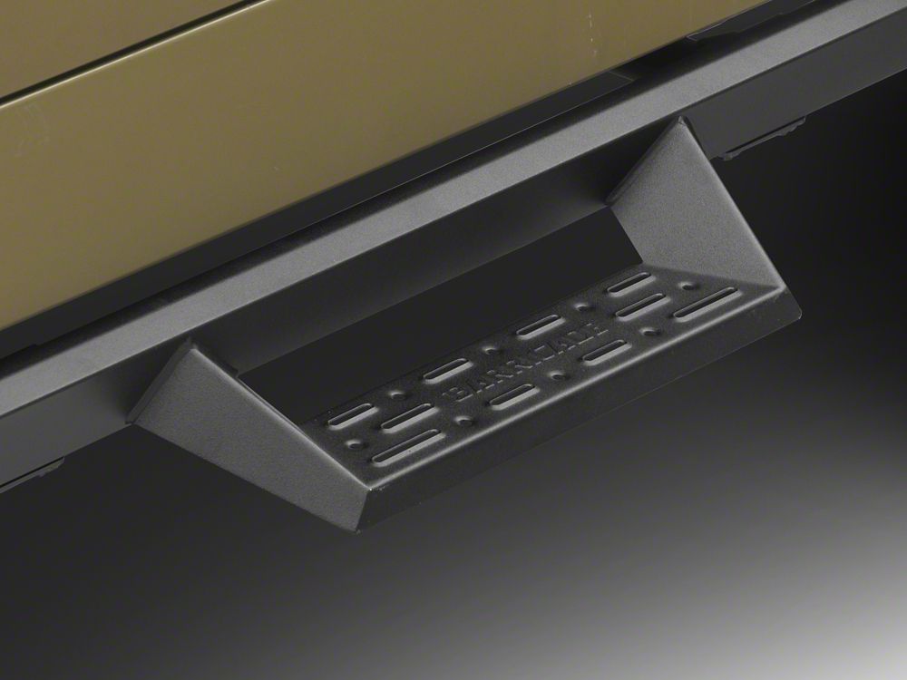 Barricade Canyon Drop Steps; Textured Black (87-06 Jeep Wrangler YJ & TJ, Excluding Unlimited)