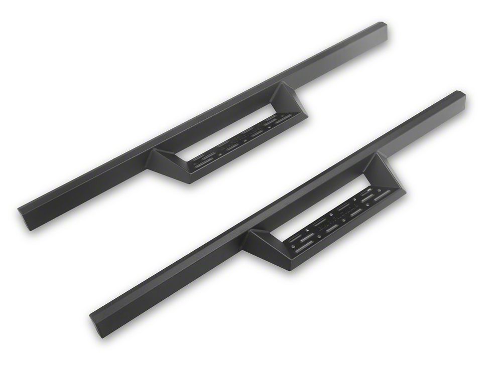 Barricade Canyon Drop Steps; Textured Black (87-06 Jeep Wrangler YJ & TJ, Excluding Unlimited)