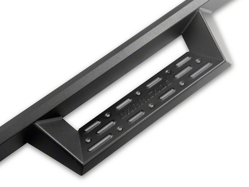 Barricade Canyon Drop Steps; Textured Black (87-06 Jeep Wrangler YJ & TJ, Excluding Unlimited)