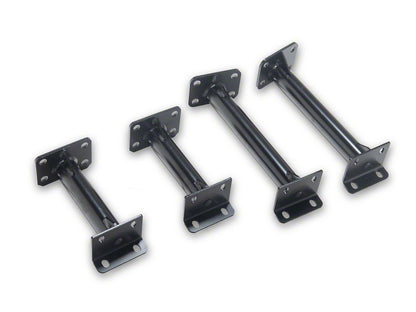 Barricade Canyon Drop Steps; Textured Black (87-06 Jeep Wrangler YJ & TJ, Excluding Unlimited)