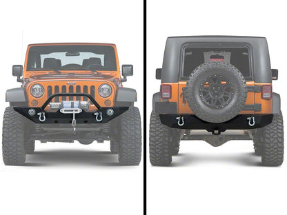 Barricade Trail Force HD Front and Rear Bumpers (07-18 Jeep Wrangler JK)