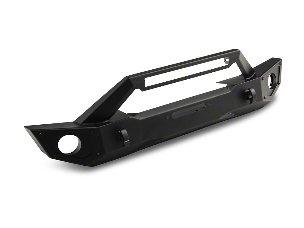 Barricade HD Front Bumper with 20-Inch Light Bar and Skid Plate (18-26 Jeep Wrangler JL)
