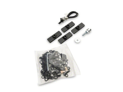 Barricade HD Flat Fender Flares with LED DRL and Turn Signal; Front and Rear (18-26 Jeep Wrangler JL)