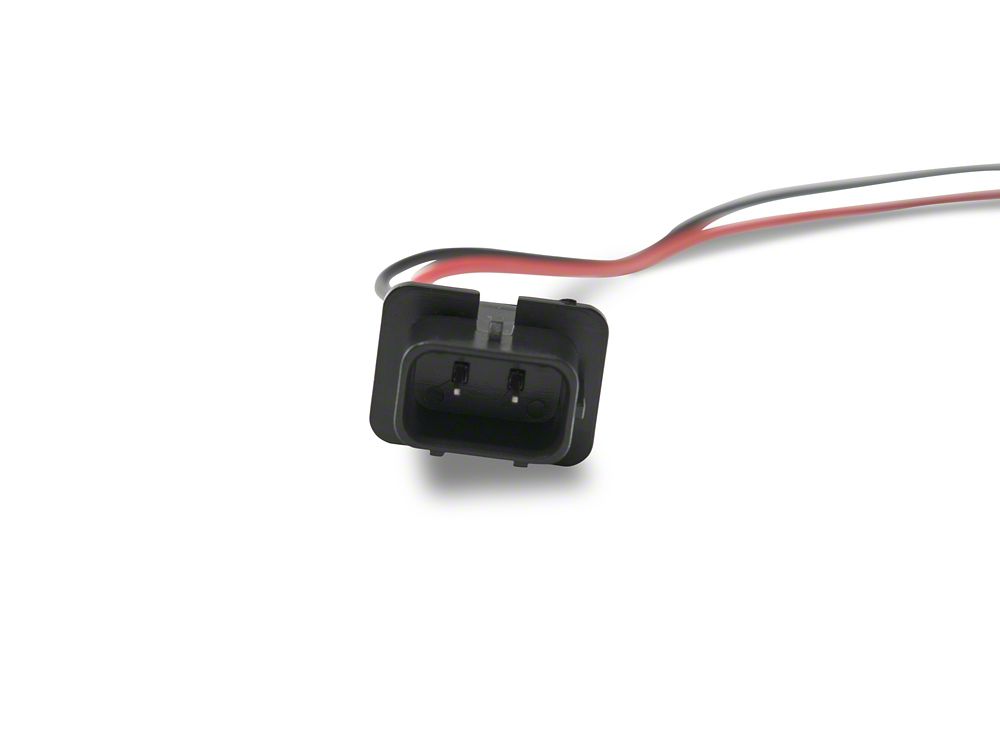 Barricade Trail Force HD Rear Bumper with 18-Inch Fog Light Extension Harness (07-18 Jeep Wrangler JK)