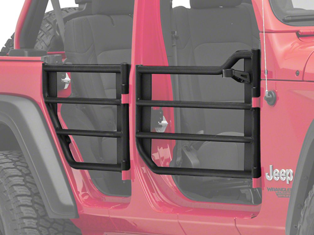 Barricade Tubular Adventure Doors; Front and Rear (18-26 Jeep Wrangler JL 4-Door)
