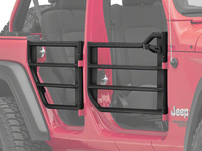 Barricade Tubular Adventure Doors; Front and Rear (18-26 Jeep Wrangler JL 4-Door)