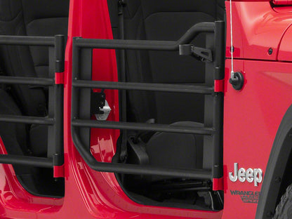 Barricade Tubular Adventure Doors; Front and Rear (18-26 Jeep Wrangler JL 4-Door)