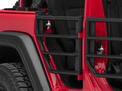 Barricade Tubular Adventure Doors; Front and Rear (18-26 Jeep Wrangler JL 4-Door)