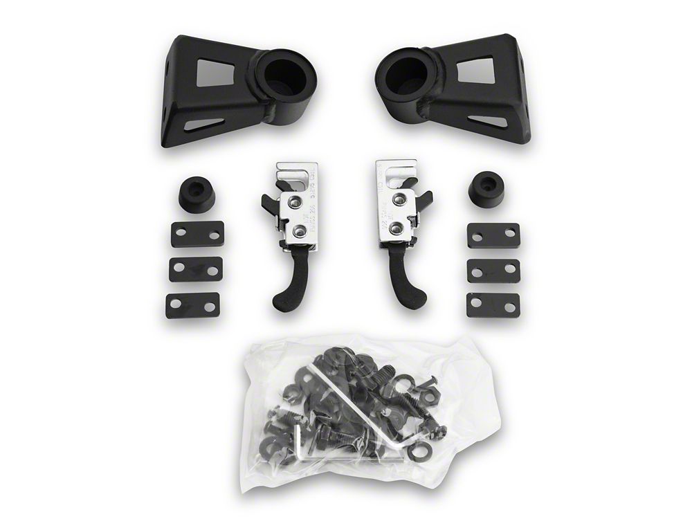 Barricade Tubular Adventure Doors; Front and Rear (18-26 Jeep Wrangler JL 4-Door)