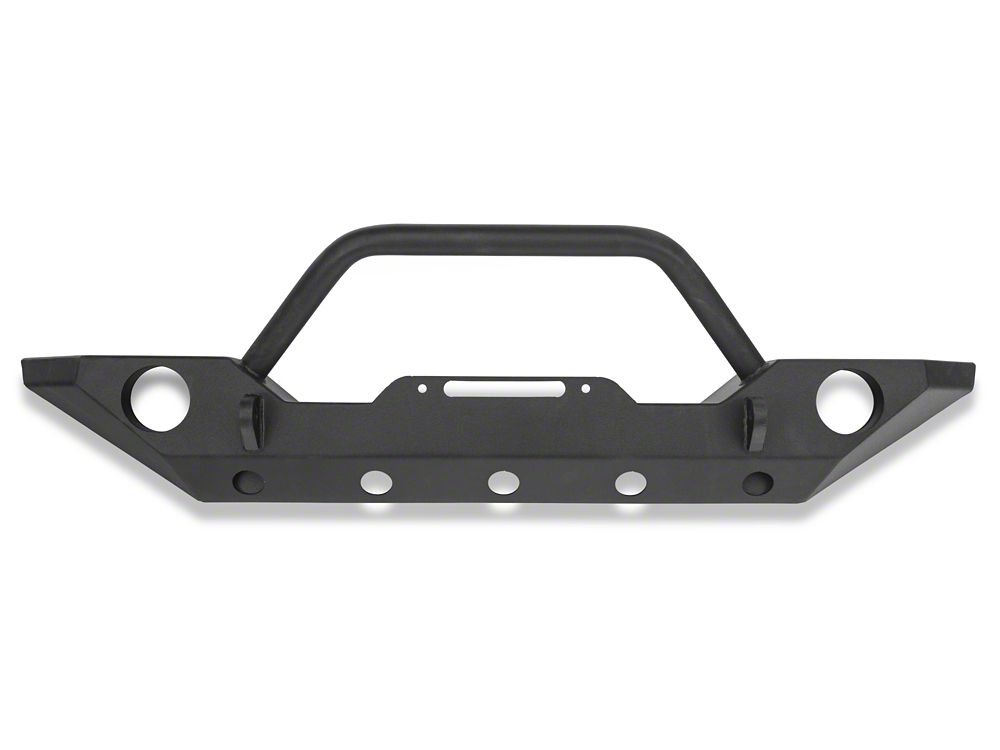 Barricade Trail Force HD Front and Rear Bumpers with 18-Inch Fog Light Extension Harness (11-18 Jeep Wrangler JK)