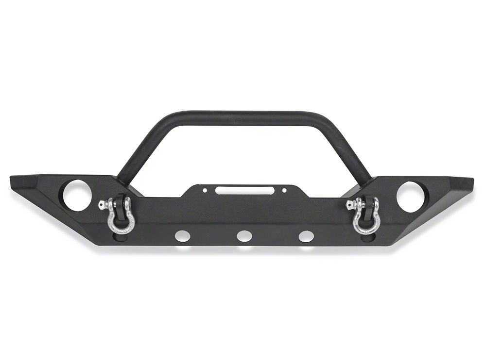 Barricade Trail Force HD Front and Rear Bumpers with 18-Inch Fog Light Extension Harness (11-18 Jeep Wrangler JK)