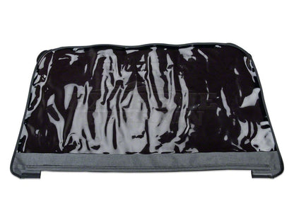 Barricade Replacement Soft Top with Tinted Windows for Half Doors w/ Door Skins; Black Diamond (97-06 Jeep Wrangler TJ)