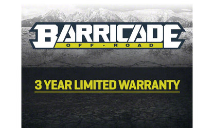 Barricade Replacement Soft Top with Tinted Windows for Half Doors w/ Door Skins; Black Diamond (97-06 Jeep Wrangler TJ)
