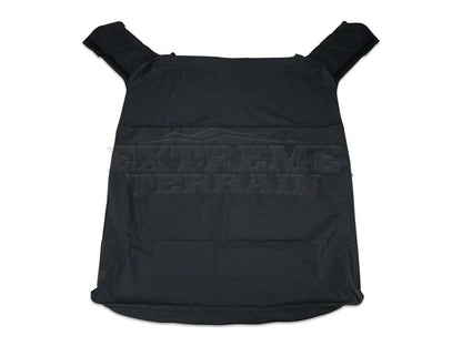 Barricade Replacement Soft Top with Tinted Windows for Half Doors w/ Door Skins; Black Diamond (97-06 Jeep Wrangler TJ)