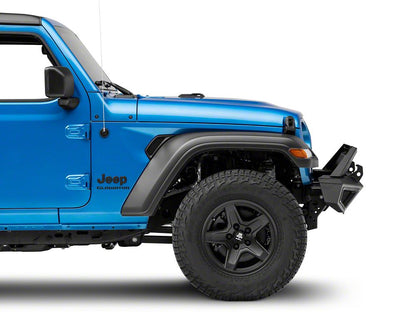 Barricade X-Series Front Bumper; Black Inserts (20-25 Jeep Gladiator JT)