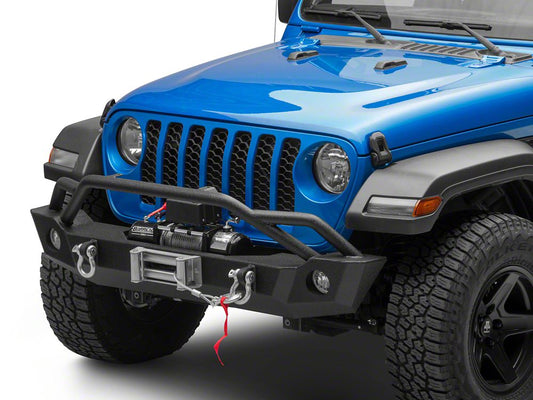 Barricade Extreme HD Front Bumper with 9,500 lb. Winch (20-25 Jeep Gladiator JT)