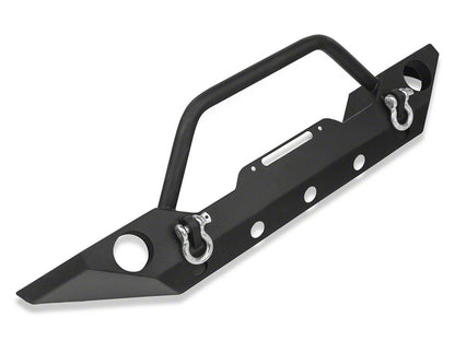 Barricade Trail Force HD Front Bumper with 9,500 lb. Winch (20-25 Jeep Gladiator JT)