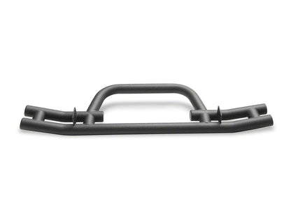 Barricade Tubular Front Bumper with Winch Cutout; Textured Black (20-25 Jeep Gladiator JT)