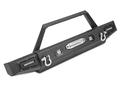 Barricade Vision Series Front Bumper with LED Fog Lights, Work Lights and 20-Inch LED Light Bar (20-25 Jeep Gladiator JT)