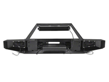 Barricade Vision Series Front Bumper with LED Fog Lights, Work Lights and 20-Inch LED Light Bar (20-25 Jeep Gladiator JT)