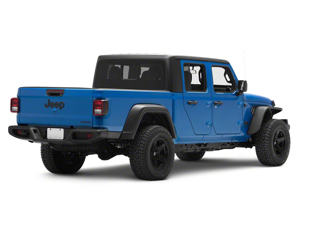 Barricade Armor Fender Flares; Front (20-25 Jeep Gladiator JT)