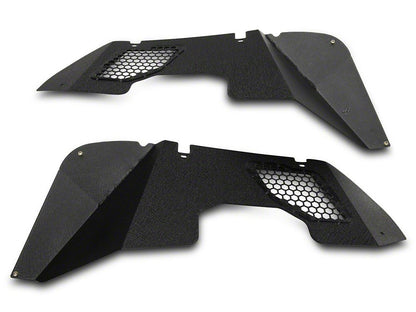 Barricade Aluminum Inner Fender Liners; Front (20-25 Jeep Gladiator JT)