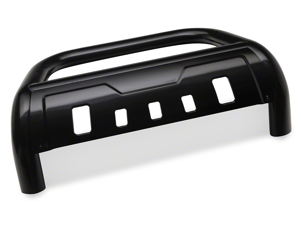 Barricade 3.50-Inch Oval Bull Bar with Skid Plate; Black (20-25 Jeep Gladiator JT)