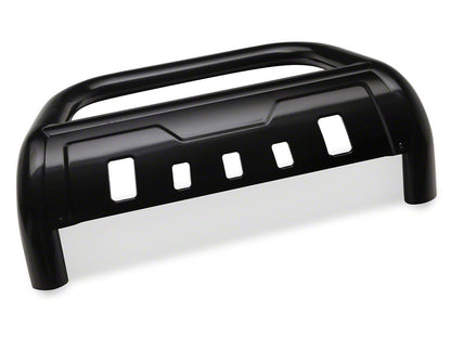 Barricade 3.50-Inch Oval Bull Bar with Skid Plate; Black (20-25 Jeep Gladiator JT)