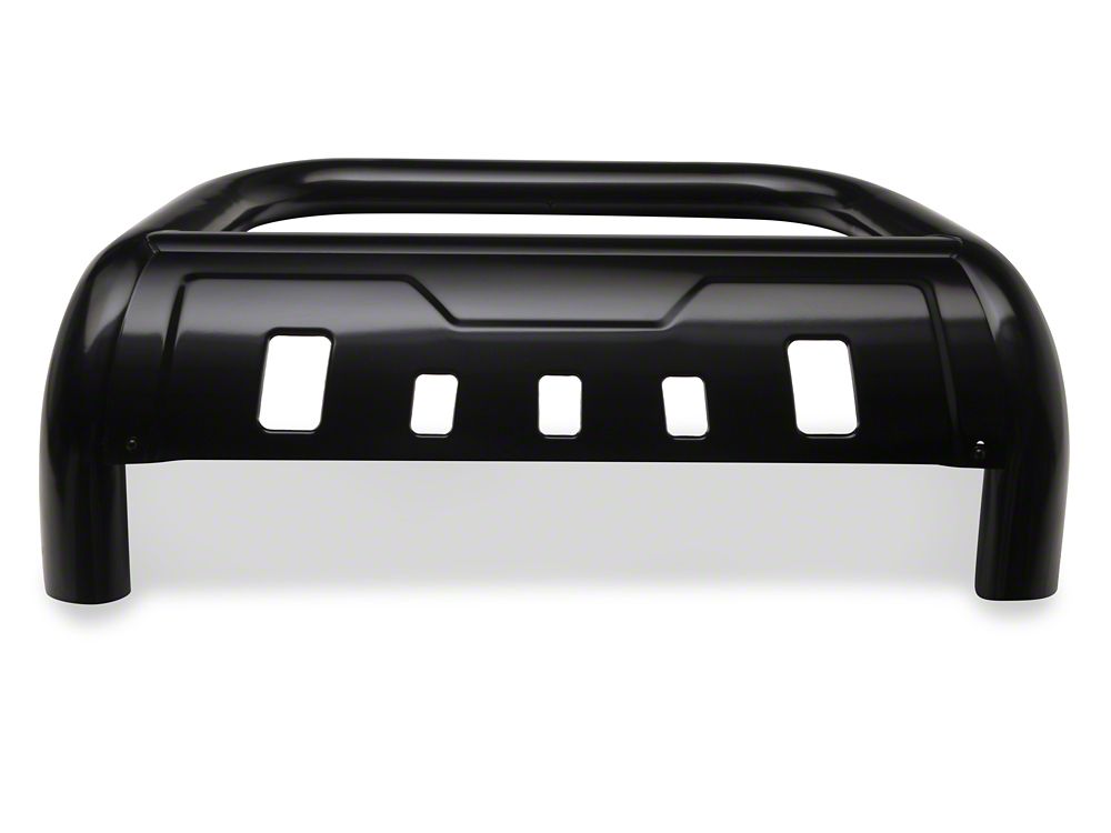 Barricade 3.50-Inch Oval Bull Bar with Skid Plate; Black (20-25 Jeep Gladiator JT)