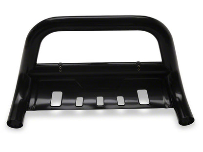 Barricade 3.50-Inch Oval Bull Bar with Skid Plate; Black (20-25 Jeep Gladiator JT)