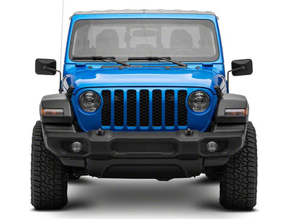 Barricade Rectangular Adventure Mirrors; Textured Black (20-25 Jeep Gladiator JT)