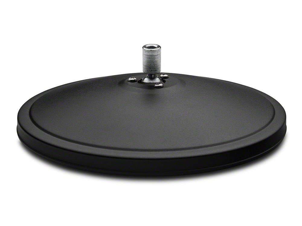 Barricade Round Adventure Mirrors; Textured Black (20-25 Jeep Gladiator JT)
