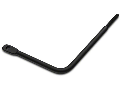 Barricade Round Adventure Mirrors; Textured Black (20-25 Jeep Gladiator JT)