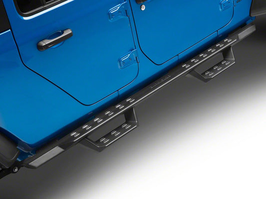 Barricade HD Overland Drop Side Step Bars (20-25 Jeep Gladiator JT)