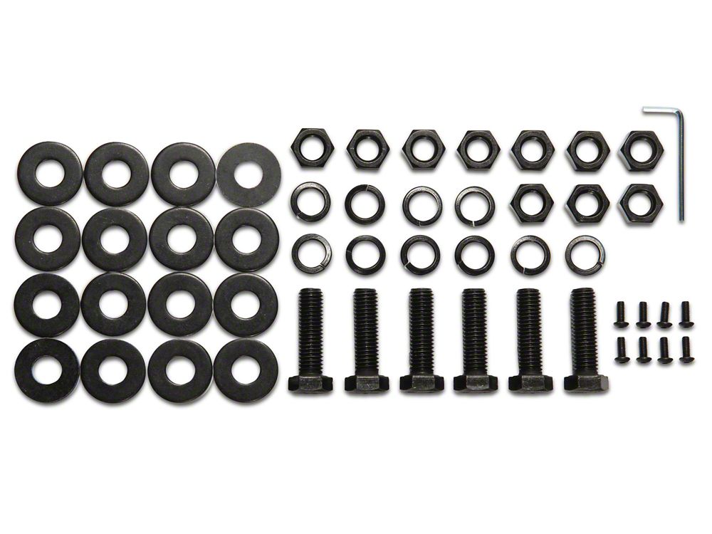 Barricade Replacement Bumper Hardware Kit for JG2630 Only (20-25 Jeep Gladiator JT)