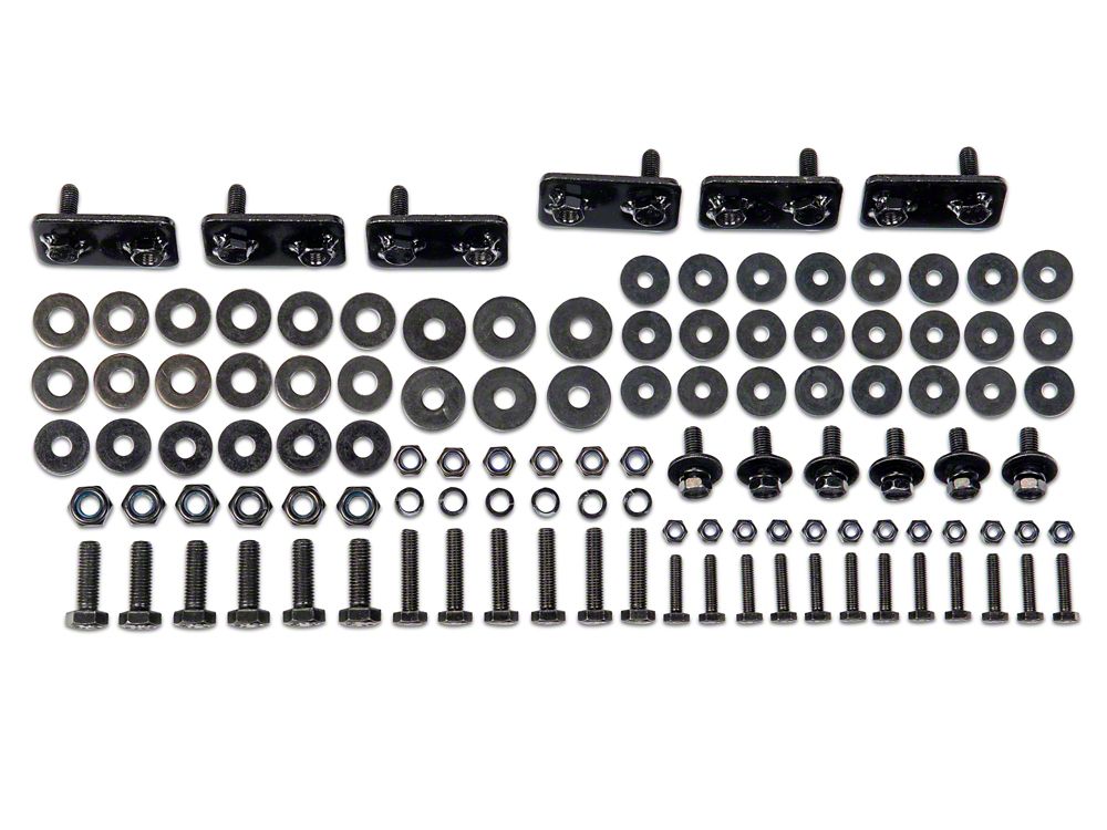 Barricade Replacement Rocker Step Hardware Kit for JG2562 Only (20-25 Jeep Gladiator JT)