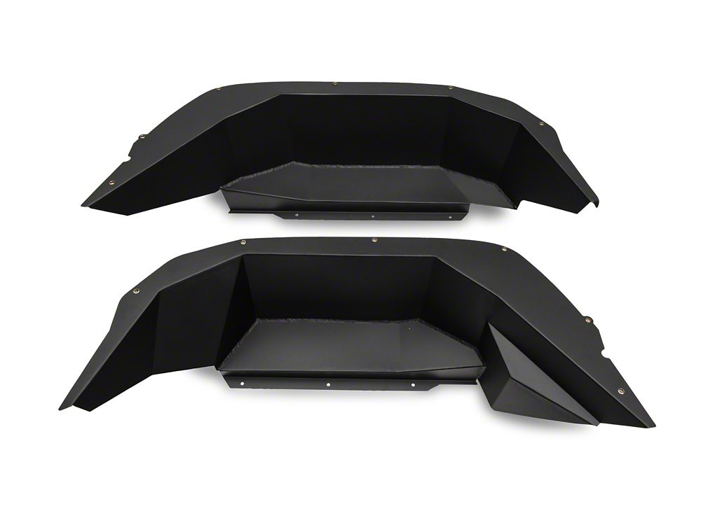 Barricade Aluminum Inner Fender Liners; Rear (20-25 Jeep Gladiator JT)