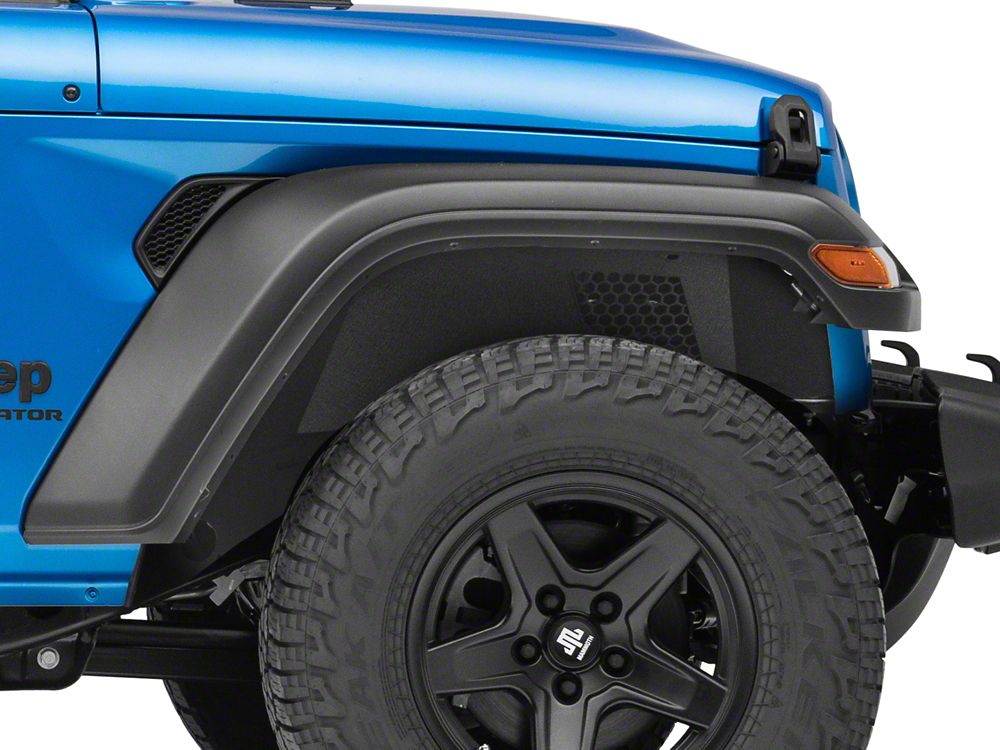 Barricade Aluminum Inner Fender Liners; Front and Rear (20-25 Jeep Gladiator JT)