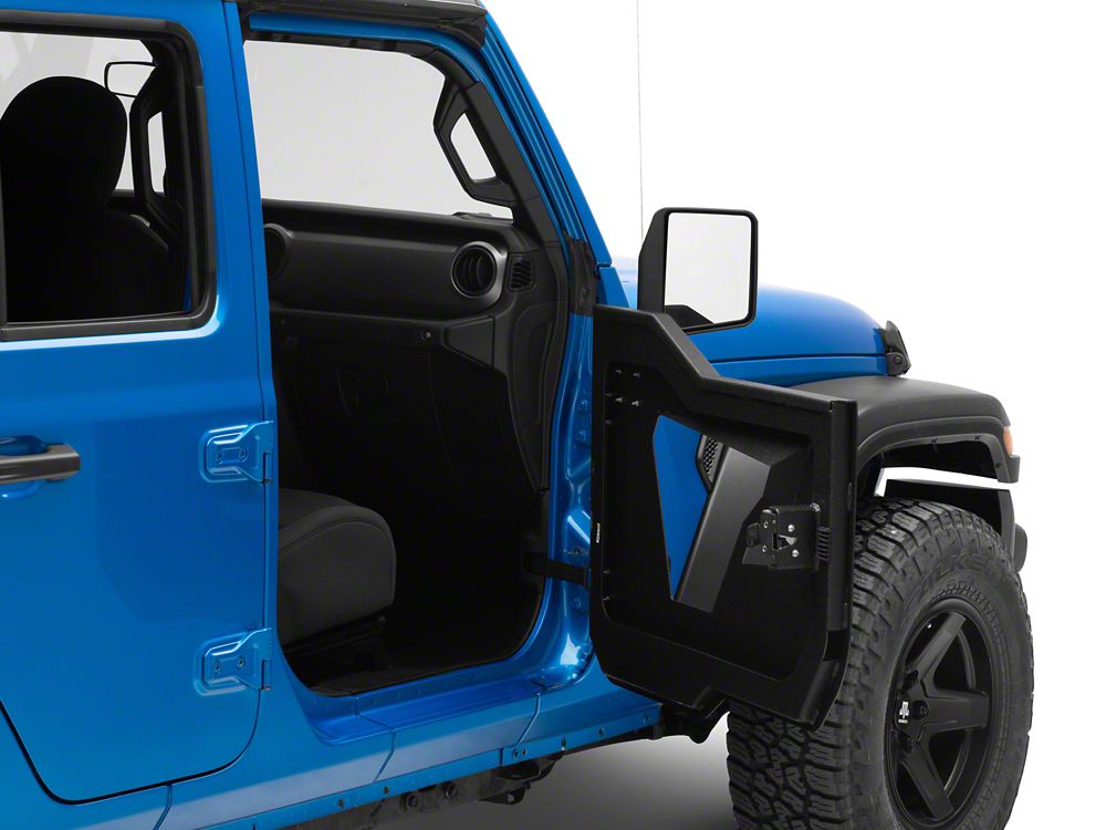 Barricade HDP Series Sheet Metal Front Doors with Mirrors (20-25 Jeep Gladiator JT)