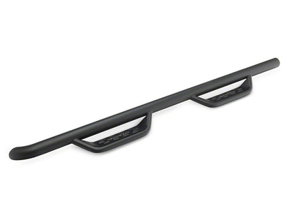 Barricade Tubular Drop Steps; Fine Textured Black (20-25 Jeep Gladiator JT)
