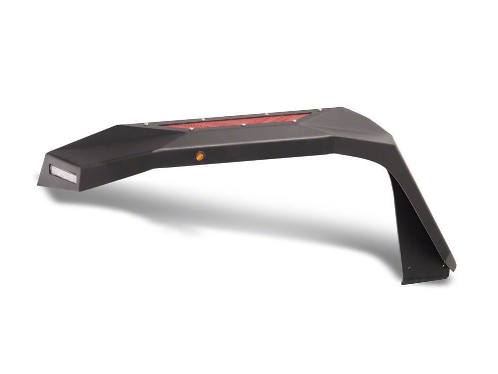 Barricade X-Series Front Fender Flares; Red Mesh (20-25 Jeep Gladiator JT)