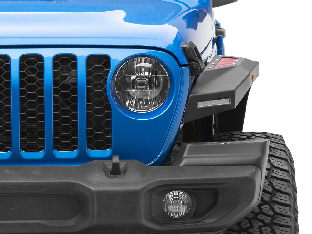 Barricade X-Series Front Fender Flares; Red Mesh (20-25 Jeep Gladiator JT)