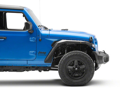 Barricade X-Series Front Fender Flares; Red Mesh (20-25 Jeep Gladiator JT)