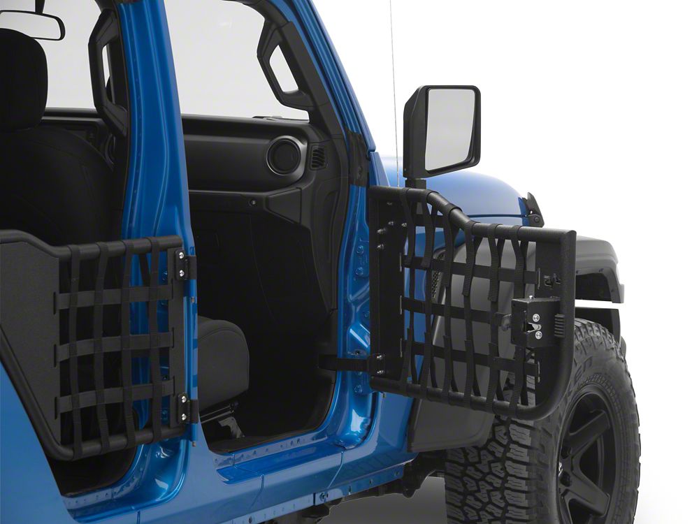 Barricade Tubular Matrix Doors with Mirrors (20-25 Jeep Gladiator JT)