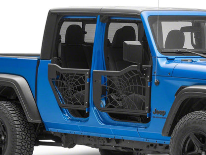 Barricade Tubular Spyder Web Doors with Mirrors (20-25 Jeep Gladiator JT)