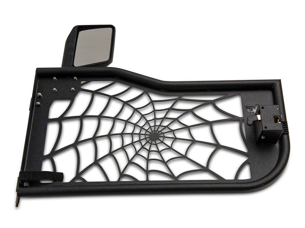 Barricade Tubular Spyder Web Doors with Mirrors (20-25 Jeep Gladiator JT)