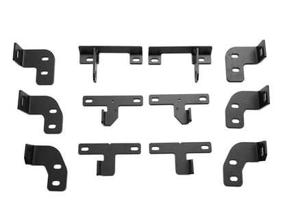 Barricade Rock Sliders; Textured Black (20-25 Jeep Gladiator JT)