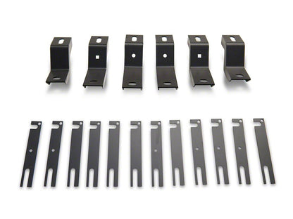 Barricade Enhanced Rubi Rails; Textured Black (20-25 Jeep Gladiator JT)