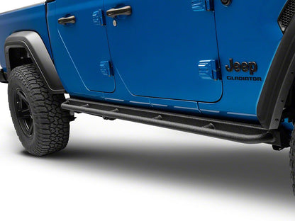 Barricade Enhanced Rubi Rails; Textured Black (20-25 Jeep Gladiator JT)